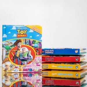 Disney Pixar First Look & Find Mini Board Books Set